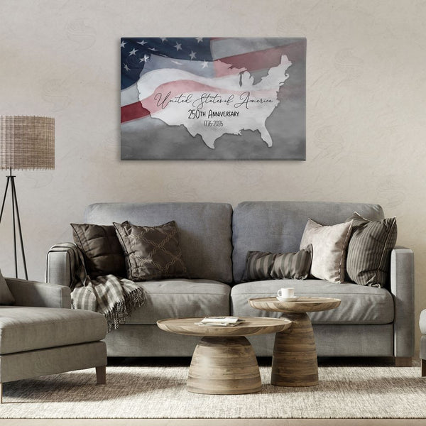 Stupell Industries Lori Deiter | USA 250th Anniversary Wall Art
