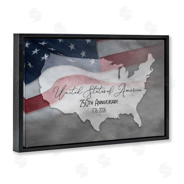 Stupell Industries Lori Deiter | USA 250th Anniversary Wall Art