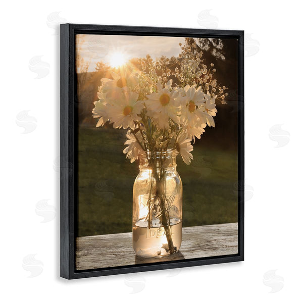 Stupell Industries Lori Deiter | Warm Meadow Daisies In Jar