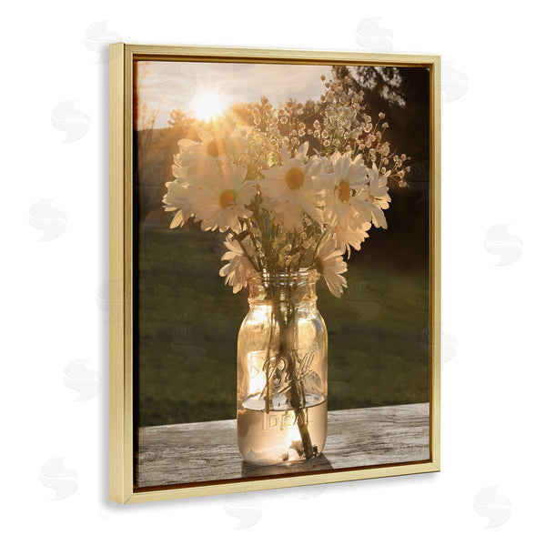 Stupell Industries Lori Deiter | Warm Meadow Daisies In Jar