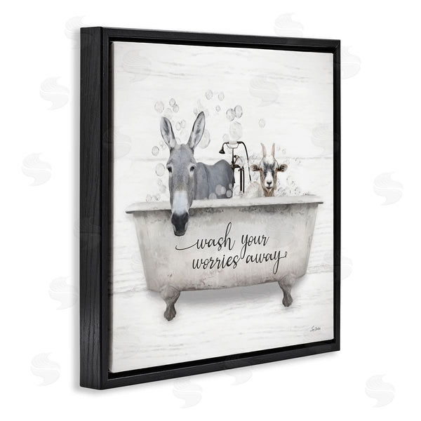 Stupell Industries Lori Deiter | Wash Worries Away Tub
