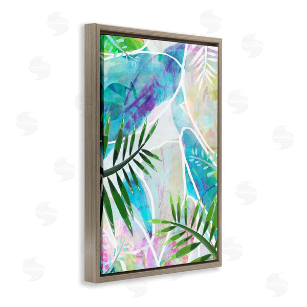 Stupell Industries Lori Dubois | Layered Tropical Leaves