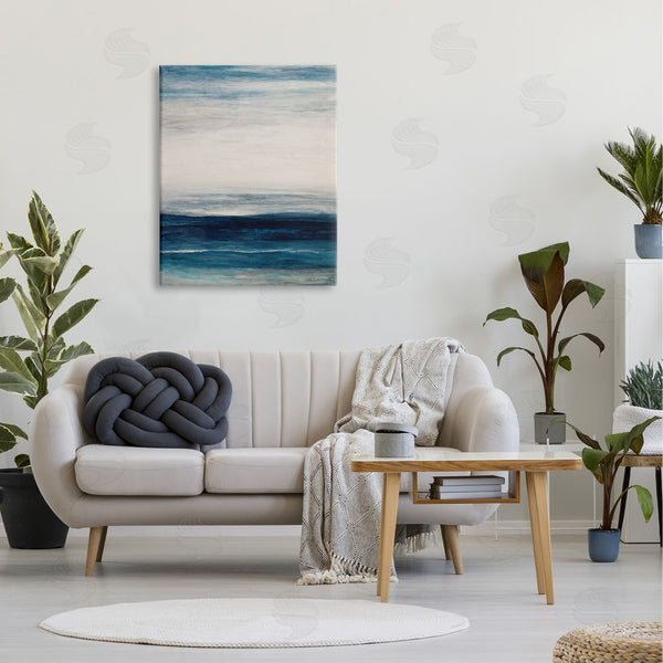 Stupell Industries Lori Dubois | Ocean Rise Sea Side Shoreline Layered Waves Wall Art