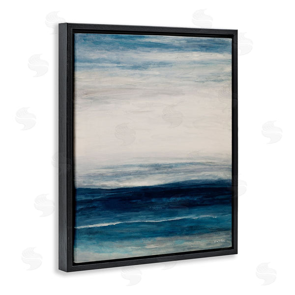 Stupell Industries Lori Dubois | Ocean Rise Sea Side Shoreline Layered Waves Wall Art