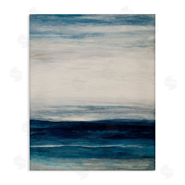 stupell industries Lori Dubois | Ocean Rise Sea Side Shoreline Layered Waves Wall Art