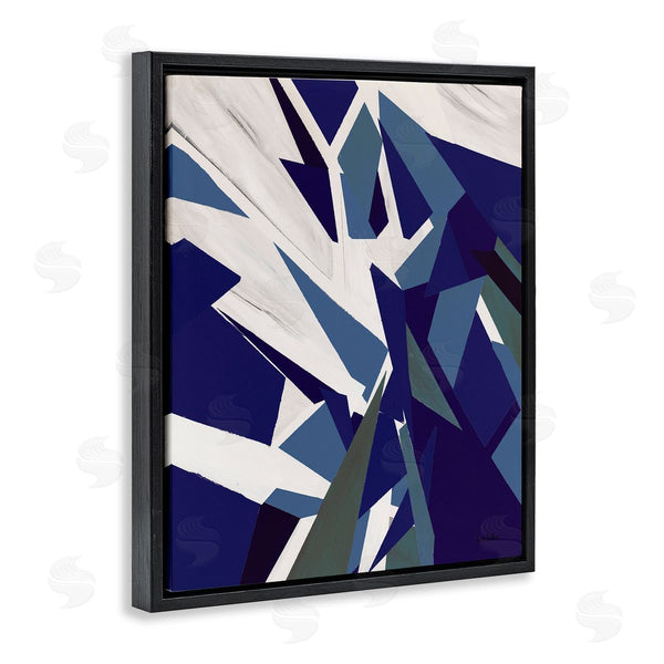 Stupell Industries Lori Dubois | Warping Polygons Dynamic Geometric Illustration Modern Abstraction Wall Art