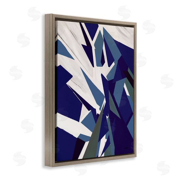 Stupell Industries Lori Dubois | Warping Polygons Dynamic Geometric Illustration Modern Abstraction Wall Art