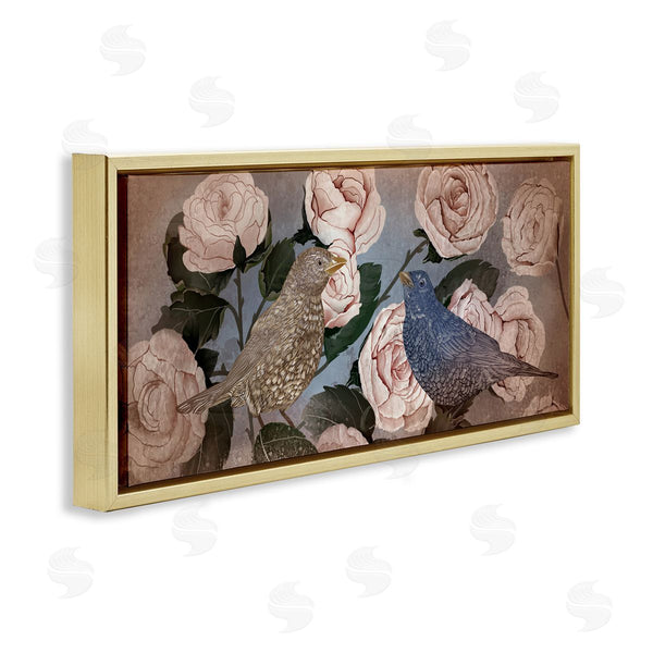 Stupell Industries Lori Mosley | Bird Sanctuary Budding Roses