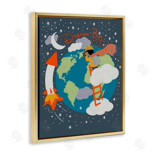 Stupell Industries Lori Mosley | Dream Big Space Adventure