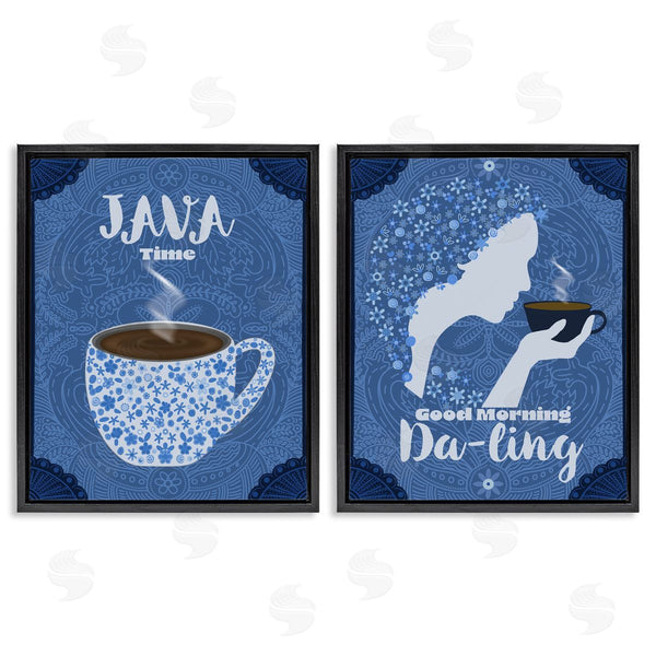 Stupell Industries Lori Mosley | Java Time Good Morning Coffees Wall Art