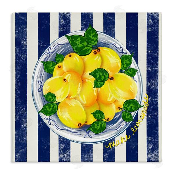 stupell industries Lori Mosley | Make Lemonade on Stripes