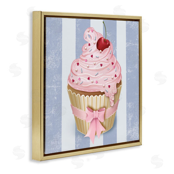 Stupell Industries Lori Mosley | Pastel Cupcake With Bow
