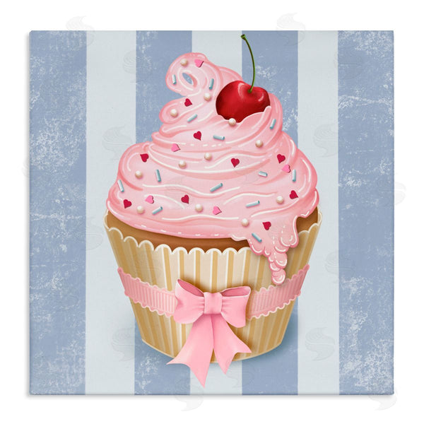 stupell industries Lori Mosley | Pastel Cupcake with Bow