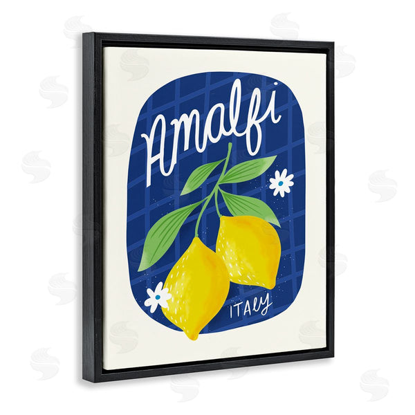 Stupell Industries Louise Allen Designs | Amalfi Lemons On Blue