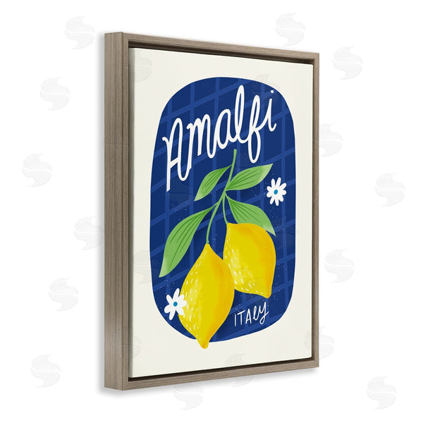 Stupell Industries Louise Allen Designs | Amalfi Lemons On Blue