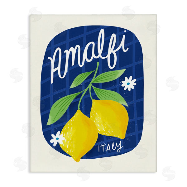 stupell industries Louise Allen Designs | Amalfi Lemons on Blue