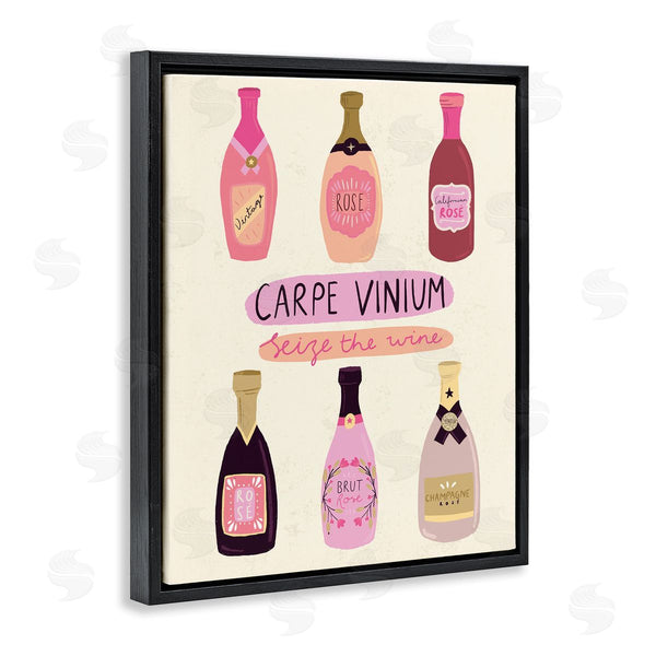 Stupell Industries Louise Allen Designs | Carpe Vinium Seize The Wine