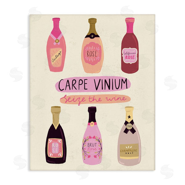 stupell industries Louise Allen Designs | Carpe Vinium Seize the Wine