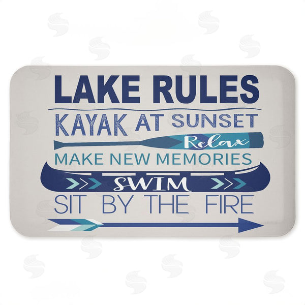 stupell industries Louise Allen Designs | Lake Time Traditions Anti-Fatigue Mat