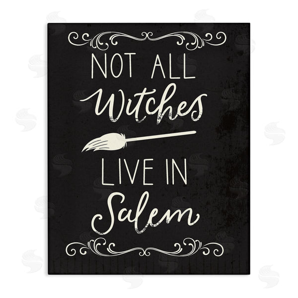 stupell industries Louise Allen Designs | Not All Witches Live In Salem Wall Art