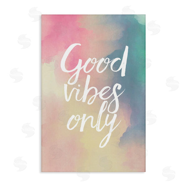 stupell industries Louise Carey | Good Vibes Only Ombre Wall Art