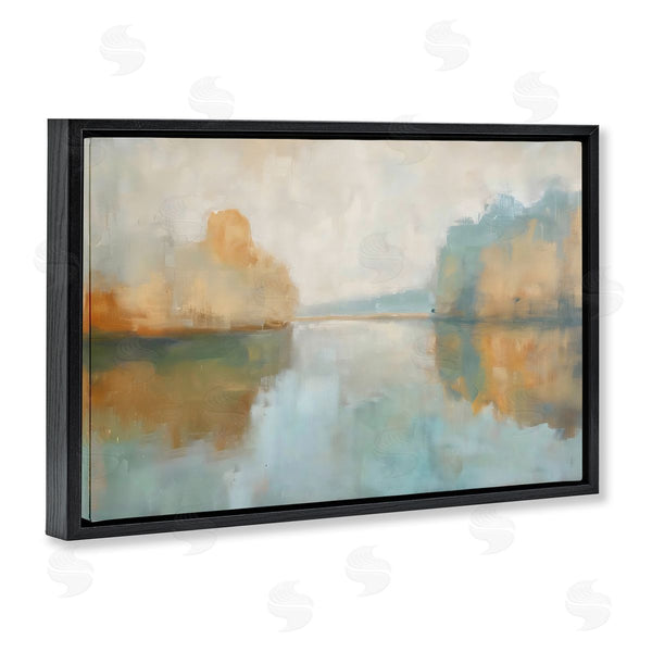 Stupell Industries LSR Creative Studio | Abstract Riverscape Reflection