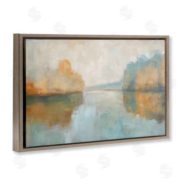 Stupell Industries LSR Creative Studio | Abstract Riverscape Reflection