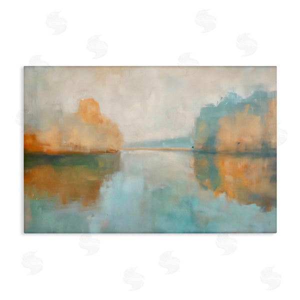 stupell industries LSR Creative Studio | Abstract Riverscape Reflection
