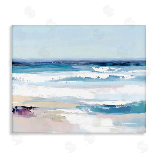 stupell industries LSR Creative Studio | Abstract Waves on Shore