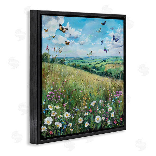 Stupell Industries LSR Creative Studio | Butterflies In Tranquil Meadow