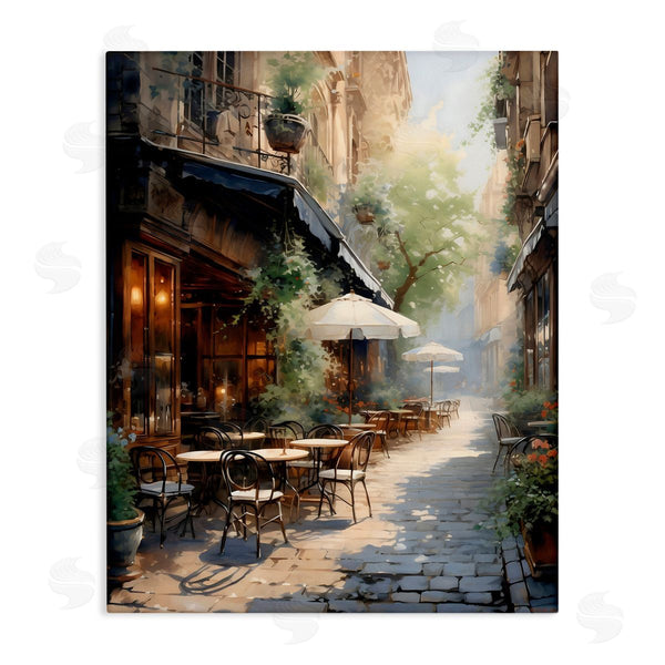 stupell industries LSR Creative Studio | Cafe In Paris Alleyway