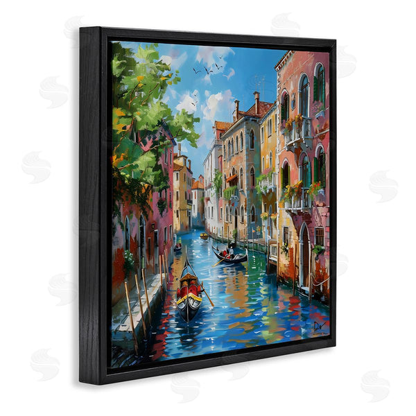 Stupell Industries LSR Creative Studio | Canal Boat Ride In City