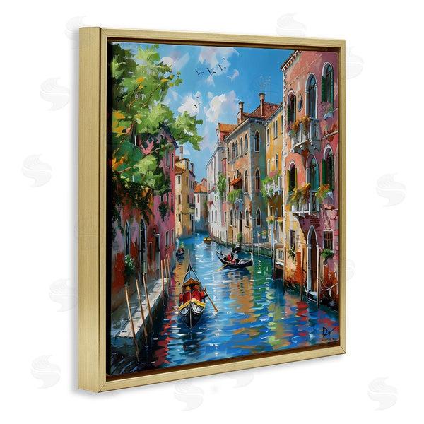 Stupell Industries LSR Creative Studio | Canal Boat Ride In City