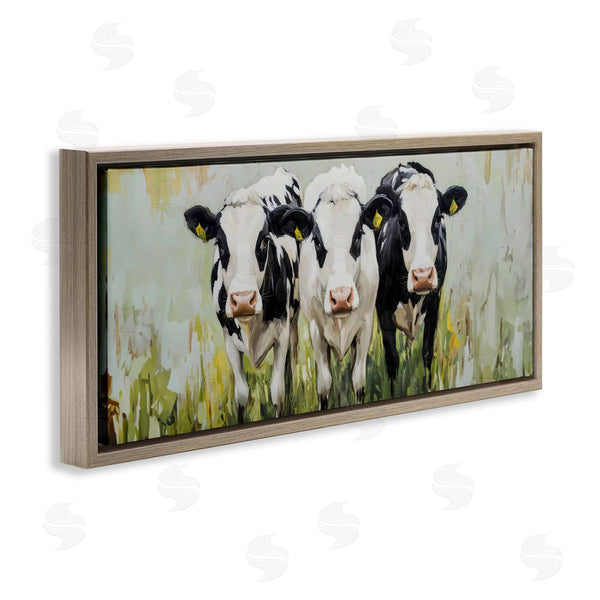 Stupell Industries LSR Creative Studio | Cattle & Cow Trio Wall Art