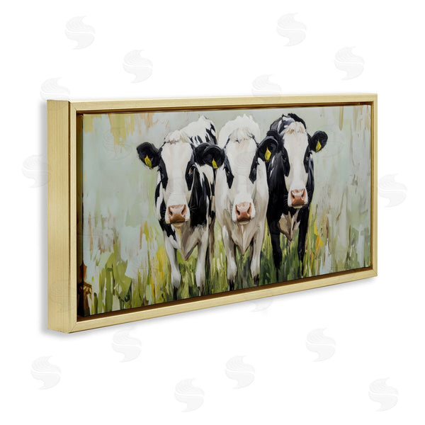 Stupell Industries LSR Creative Studio | Cattle & Cow Trio Wall Art