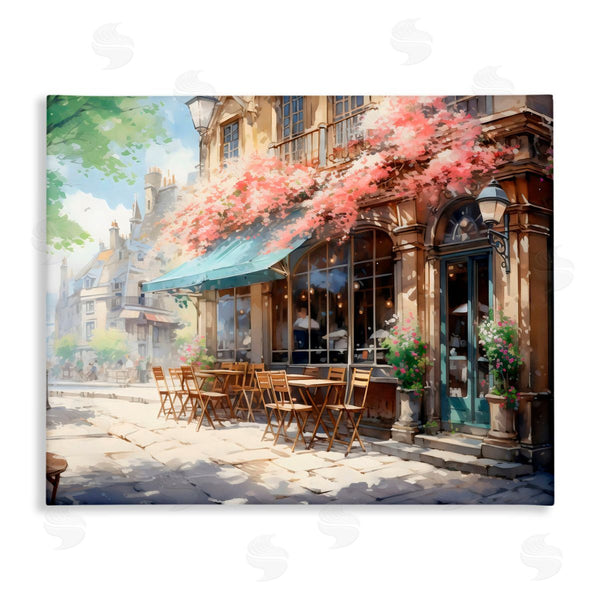 stupell industries LSR Creative Studio | Cherry Blossom Bistro