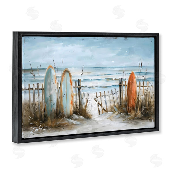 Stupell Industries LSR Creative Studio | Coastal Surf Summer View