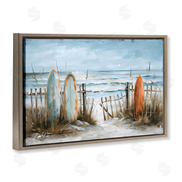 Stupell Industries LSR Creative Studio | Coastal Surf Summer View