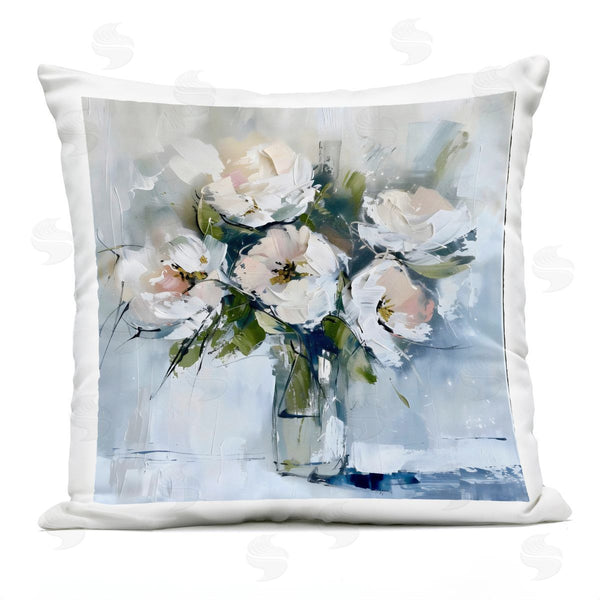 Stupell Industries LSR Creative Studio | Cottage Chic Modern Bouquet Printed Throw Pillow
