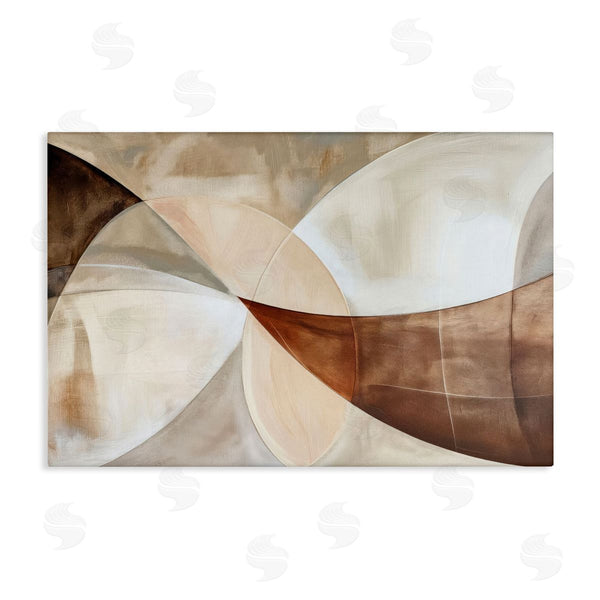 stupell industries LSR Creative Studio | Curved Neutral Tones Abstraction