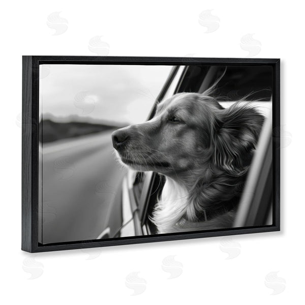 Stupell Industries LSR Creative Studio | Dog Out Car Window