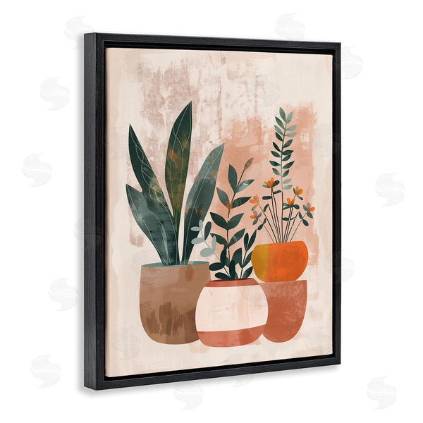 Stupell Industries LSR Creative Studio | Earthy Boho Potted Plants