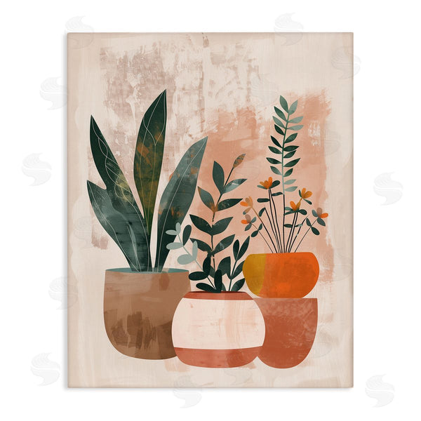 stupell industries LSR Creative Studio | Earthy Boho Potted Plants
