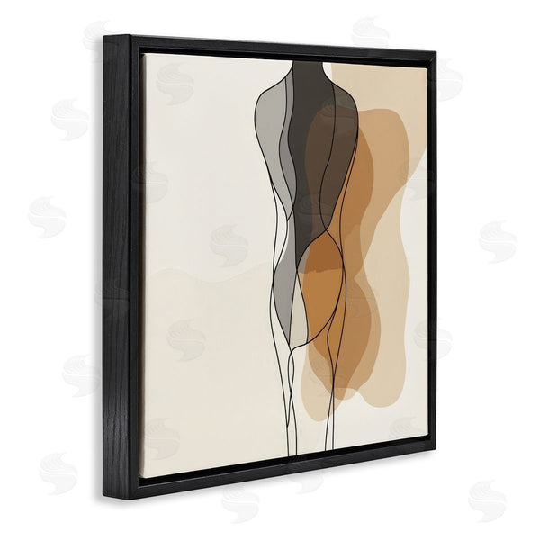 Stupell Industries LSR Creative Studio | Earthy Neutrals Pattern