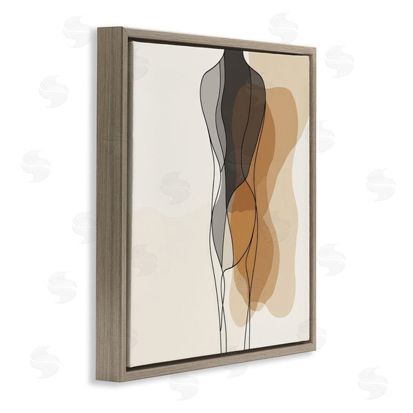 Stupell Industries LSR Creative Studio | Earthy Neutrals Pattern