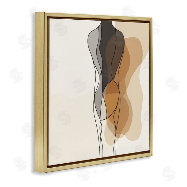 Stupell Industries LSR Creative Studio | Earthy Neutrals Pattern