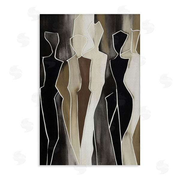 stupell industries LSR Creative Studio | Earthy People Silhouettes