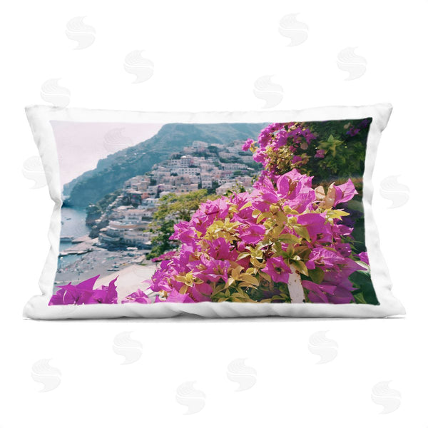 stupell industries LSR Creative Studio | Flowers In Positano Printed Throw Pillow