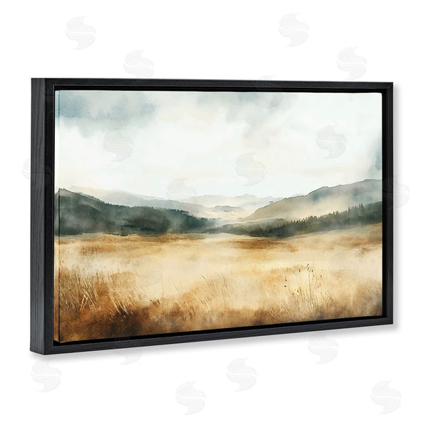 Stupell Industries LSR Creative Studio | Foggy Landscape Distant Hills