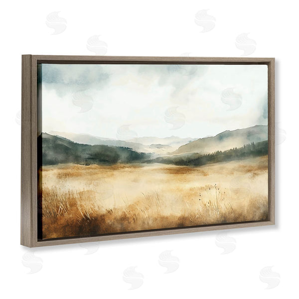 Stupell Industries LSR Creative Studio | Foggy Landscape Distant Hills